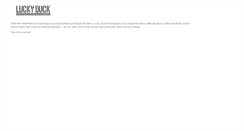 Desktop Screenshot of luckyduck.net
