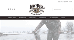 Desktop Screenshot of luckyduck.com